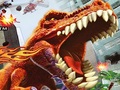 T Rex Rampage Őskori Pizza az online játékhoz