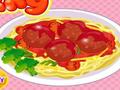 Főzés Spaghetti Meatball az online játékhoz