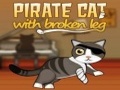 Pirate Cat With Broken Leg az online játékhoz