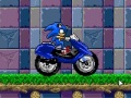 Sonic motorkerékpár az online játékhoz