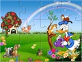 Donald Duck: puzzle az online játékhoz