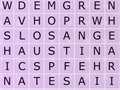 Város Amerikában Word Search az online játékhoz